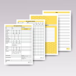 Beehive Inspection Checklist Pdf, Printable Hive Inspection Sheet PDF Beehive Inspection Sheet, Beehive inspection Form