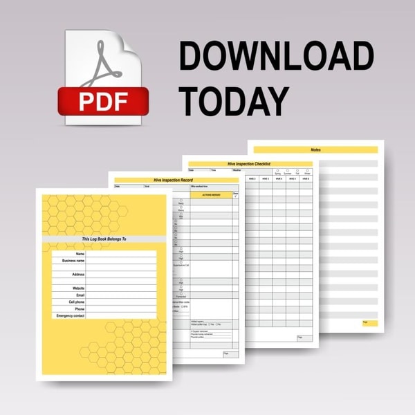 Printable Hive Inspection Sheet PDF Beehive Inspection Sheet | Inspire Uplift printable-hive-inspection-sheet-pdf-beehive-inspection-sheet-inspire-uplift