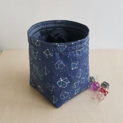 Large dice bag with pockets for 150-200 dice Galaxy dice