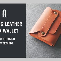 Leather Ogimani Cardholder Pattern PDF