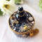 Black round Jewelry Box Alice in Wonderland, Cheshire cat Storage, Mad Hatter box (7).JPG