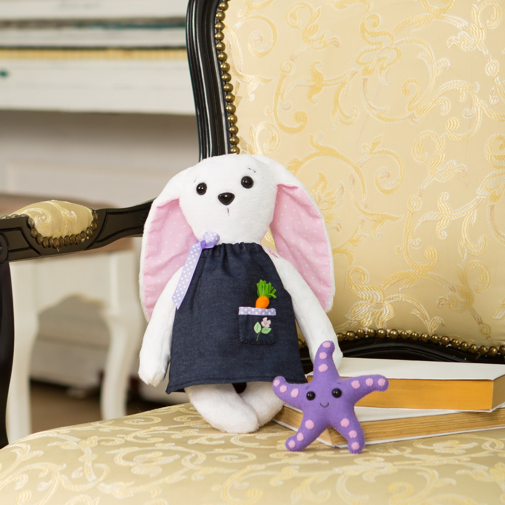 Bunny Plush Stuffed Bunny Kawaii Plush Rabbit Custom Plush Daughter Gift From Mom Kawaii Room Decor Cute Plushie 1