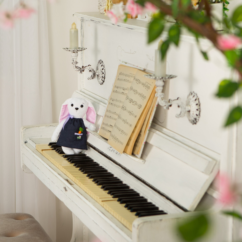 Bunny Plush Stuffed Bunny Kawaii Plush Rabbit Custom Plush Daughter Gift From Mom Kawaii Room Decor Cute Plushie 4