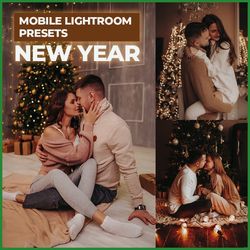 Christmas lightroom presets, Mobile Lightroom presets, Winter preset for photos. lightroom mobile presets winter