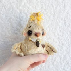 Cute plush chicken toy. easter chicken