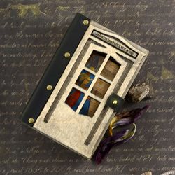 handmade tarot box magic door tarot card box wood laser engraved box tarot card reader gift witch trinket box
