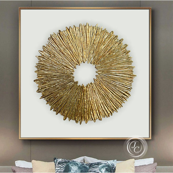 gold-and-white-abstract-wall-art-textured-artwork-original-painting-modern-living-room-decor
