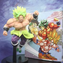 Dragon Ball Z Super Saiyan Goku Broly Fullpower Battle Action Figure 19 cm USA Stock