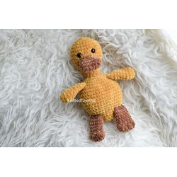 platypus snuggle lovey, duckbill newborn photo prop, baby cuddle toy, nursery stuffed animals, toddler unisex gift