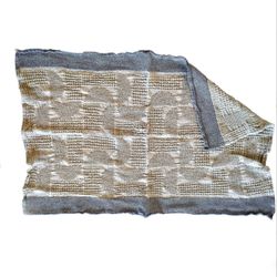 .Linen bath towel 19.68 x 27.55 inches. European flax
