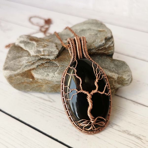 Tree-of-Life-Obsidian-necklace-Wire-wrapped-copper-pendant-with-black-Obsidian-stone-9.jpg