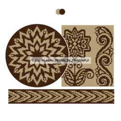 PATTERN: Tapestry crochet bag / Mehndi - 1