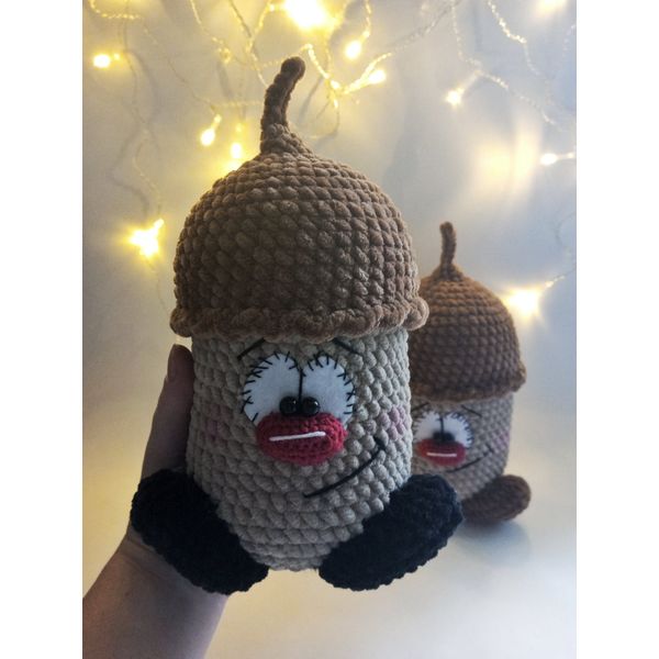 IMG_Thanksgiving- decoration-crochet-acorn-plush-christmas-decor