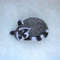 Animal brooch Raccoon pin Felt animal (4).JPG