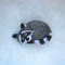Animal brooch Raccoon pin Felt animal (6).JPG