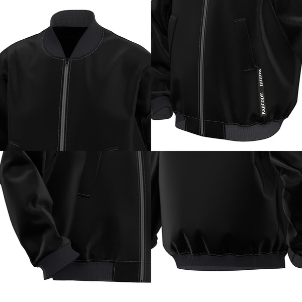 Mens Bomber jacket sewing pattern Winter hipster jacket - Inspire Uplift