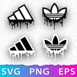Adidas Drip Logo SVG, Adidas Drip PNG, Adidas Logo Drip
