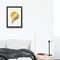 Portrait frame near the bed_yellow-black abstract  (50 × 70 cm).png
