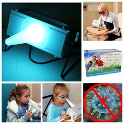 Powerful ultraviolet bactericidal irradiator lamp OUFK 09 2in1 Original Prevention Treatment Colds