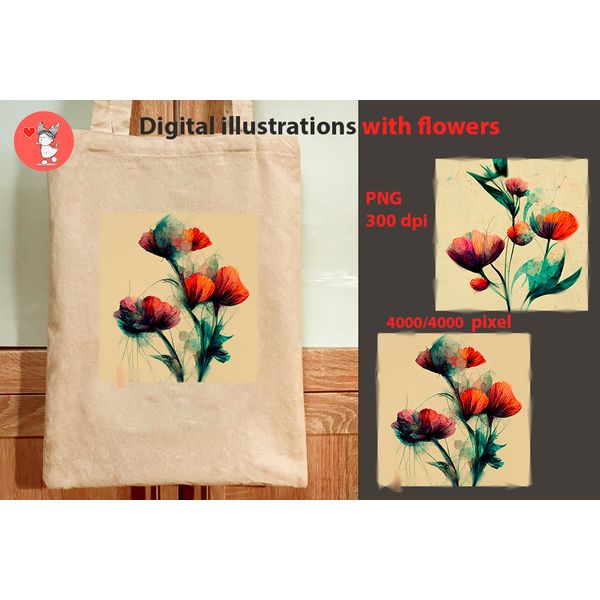 Digital illustrations with flowers.jpg