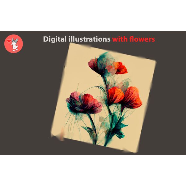 Digital illustrations with flowers cover 2.jpg