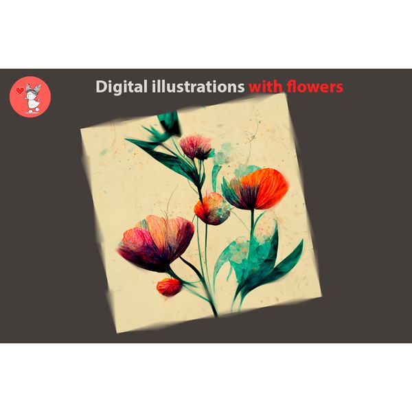 Digital illustrations with flowers cover 1.jpg