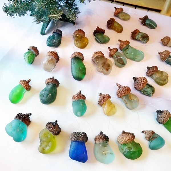 christmas-tree-decor-balls-sea-glass-decor-sea-glass-acorn.jpg