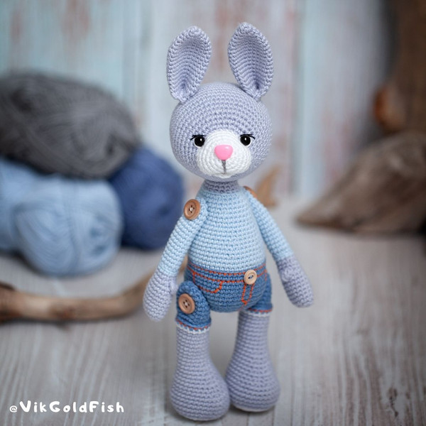 Crochet toy pattern bunny