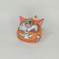 Orange cat ornament for cat lovers, ginger cat gift