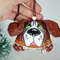 personalized basset hound ornament