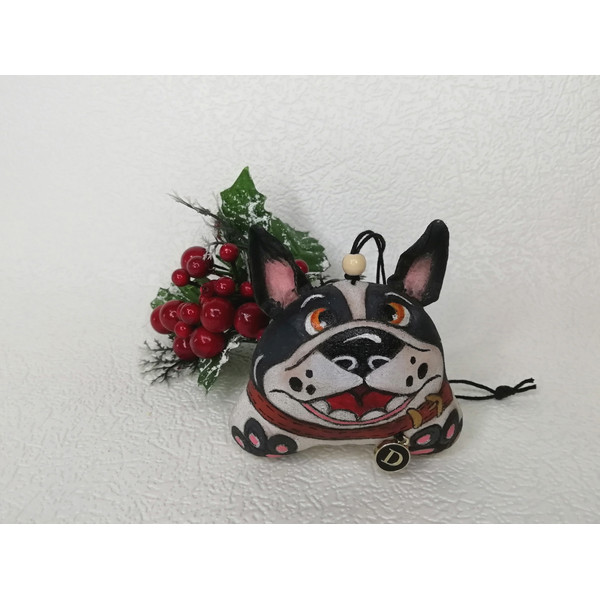French bulldog ornament