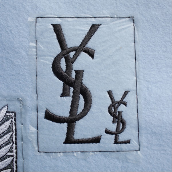 Ysl Pattern YSL Embroidery Design, fashion logo designs, yves saint - Inspire Uplift