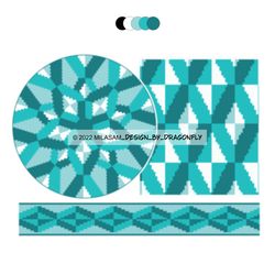 PATTERN: Tapestry crochet bag / Modern - 2
