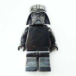 Darth Vader Custom LEGO MiniFigure Darth Vader Niello Solid Sterling Silver