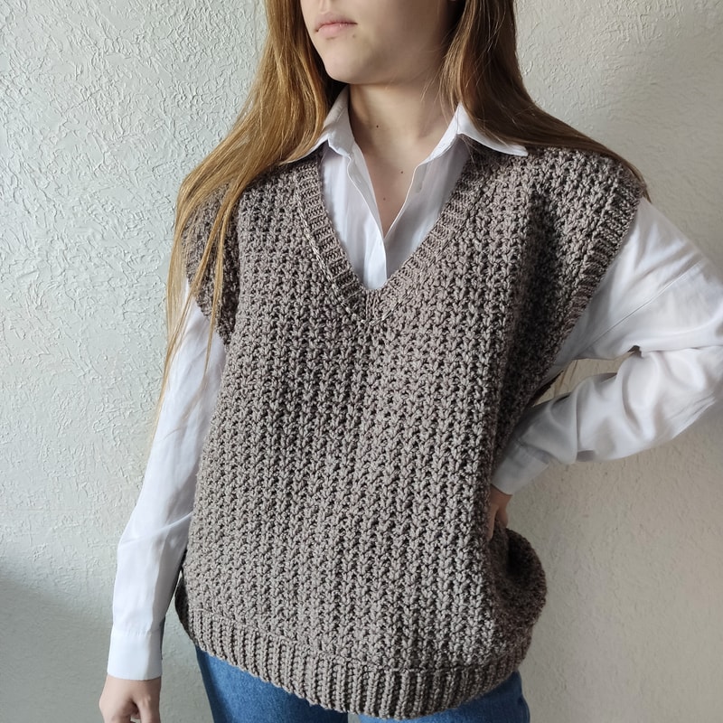 crochet vest