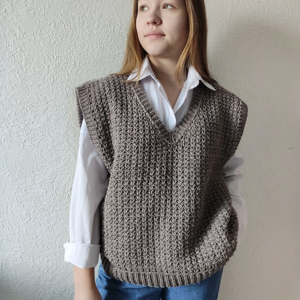 crochet vest