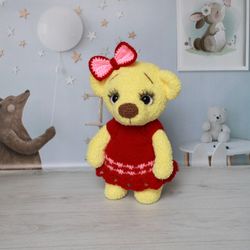 Teddy Bear, Plush Toy cuddly teddy bear, stuffed bear toy