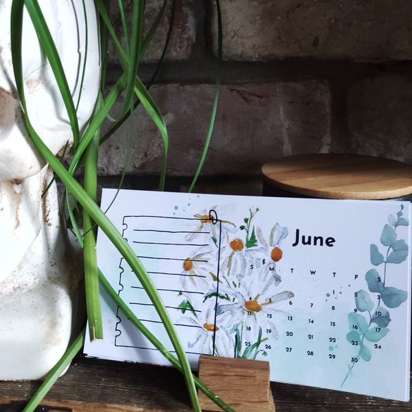 printable calendar 2023 Calendar june daisy