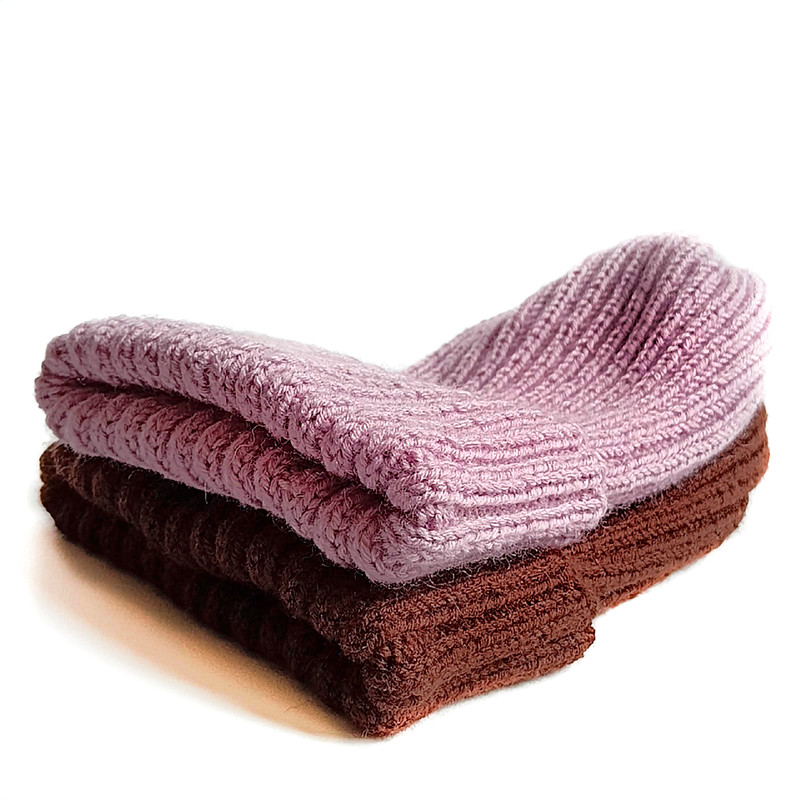 Handknitted dusty rose women hat beanie Beanie Christmas gifts Brown hat Valentine day gift Wool hat Wool women hats