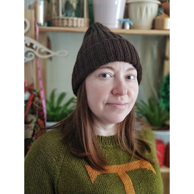 Handknitted dusty rose women hat beanie Beanie Christmas gifts Brown hat Valentine day gift Wool hat Wool women hats