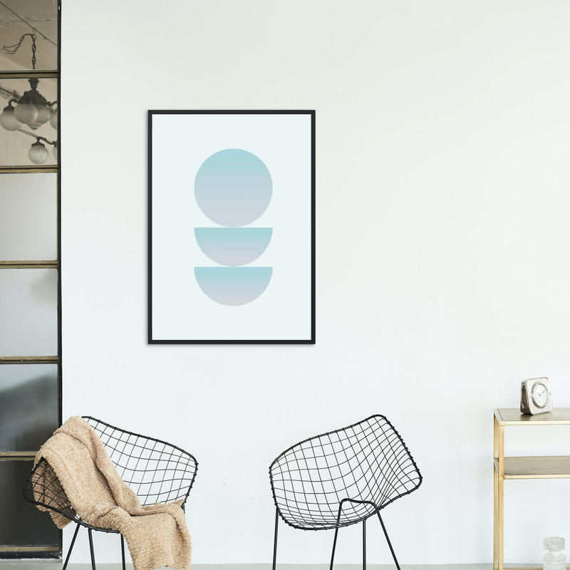 Portrait frame near the chairs_geometrical shapes  green (50 × 70 cm) (1).png