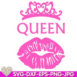 Lips SVG Kiss SVG Lips Print Svg Queen Svg Mouth For Silhouette digital design Cricut svg dxf eps png ipg pdf, cut file