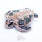 Brooch sea turtle beaded embroidery brooch jewellery pin turtle rose gold 1.jpg