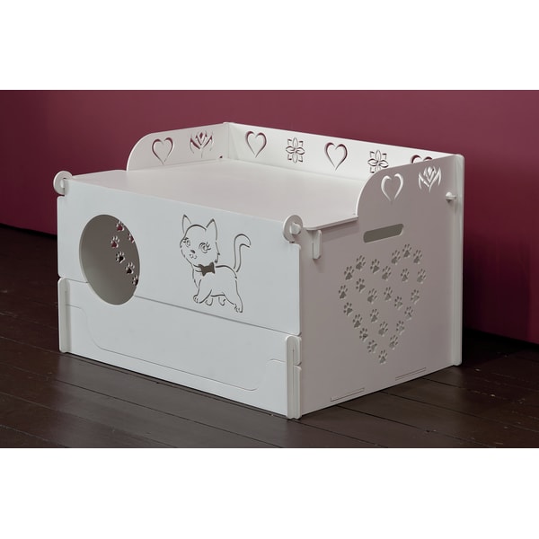 Wooden modular whelping nesting cat Birthing box, pregnant c | Inspire ...