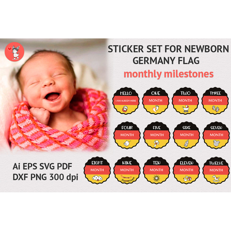 STICKER SET FOR NEWBORN GERMANY FLAG.jpg