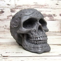 Tribal skull - silicone mold
