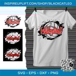 volleyball svg. distressed volleyball t shirt design svg