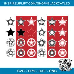 sheriff star svg. sheriff star bundle svg cut file