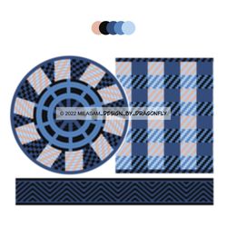 PATTERN: Crochet bag, crochet tote, tapestry crochet bag pattern / Denim - 2