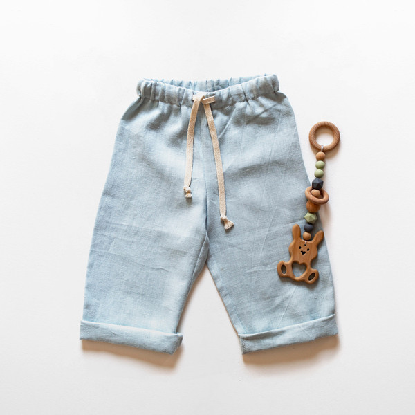 Kids Linen Pants, Toddler Boy Pants, Children Clothes from N - Inspire ...